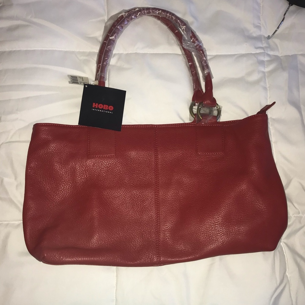 Red HOBO Shoulder Bag